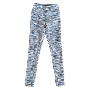 Zella Live In High Wasted Leggings Black/White Space Dye, XS